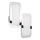 Wofi 4526.02.01.6000 - SET 2x LED Dimbara vägglampor SAGA LED/8W/230V