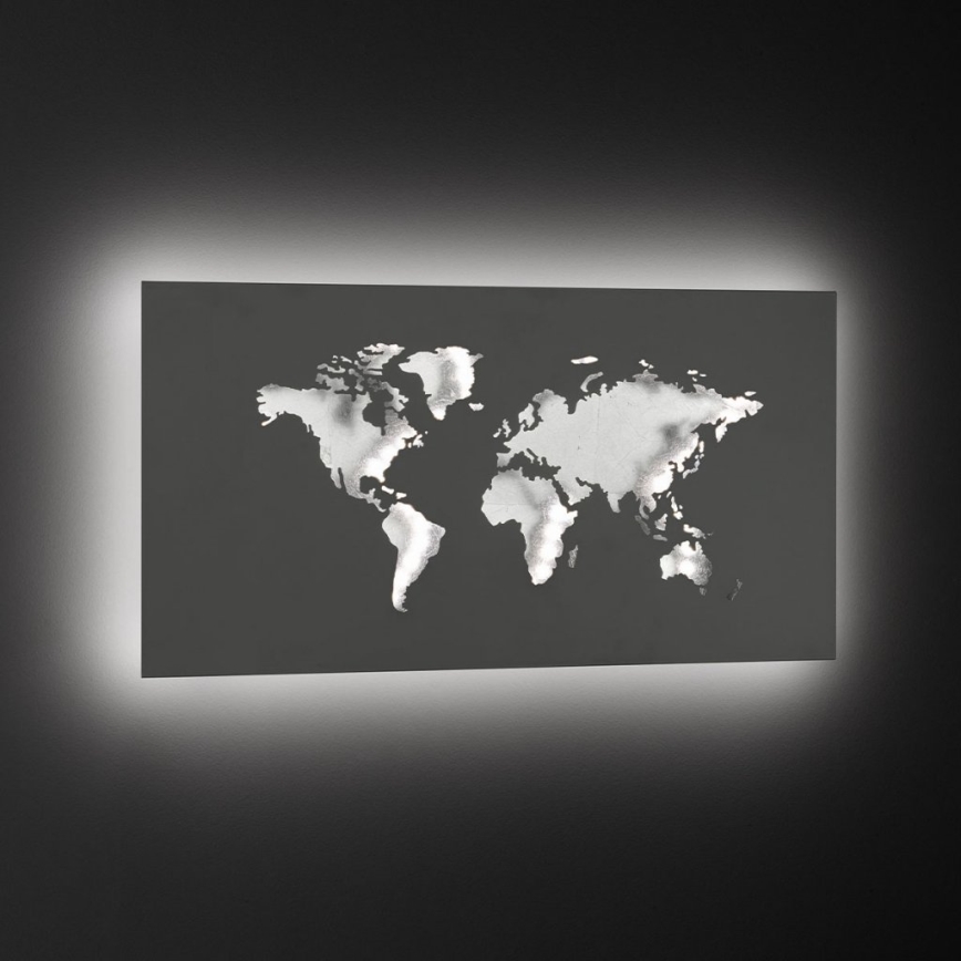 Wofi 4556.01.50.9600 - LED Wall dekorativ belysning LINDA LED/26W/230V 3000K