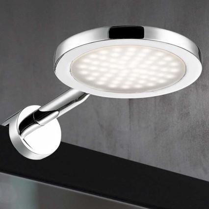 Wofi 4622.01.01.0044 - Badrumsspegel med LED-belysning SURI LED/6W/230V IP44