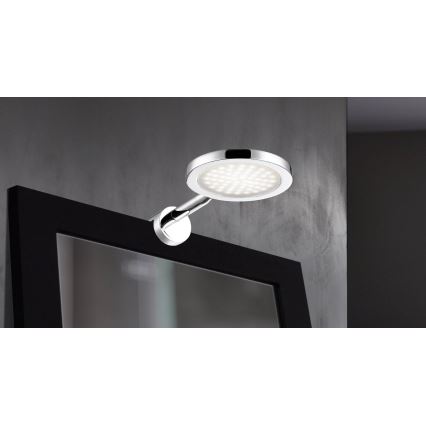 Wofi 4622.01.01.0044 - Badrumsspegel med LED-belysning SURI LED/6W/230V IP44