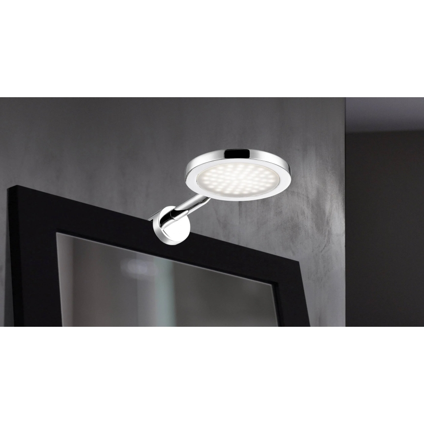 Wofi 4622.01.01.0044 - Badrumsspegel med LED-belysning SURI LED/6W/230V IP44