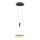 Wofi 6054-302 - LED ljusreglerad ljuskrona på textilsladd JESSE LED/15,5W/230V svart