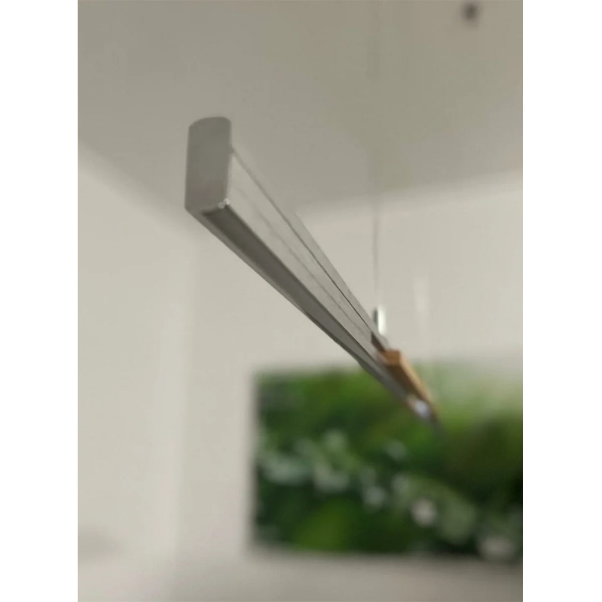 Wofi 6266.01.63.9300 - LED ljuskrona med upphängningsrem KIT LED/32W/230V