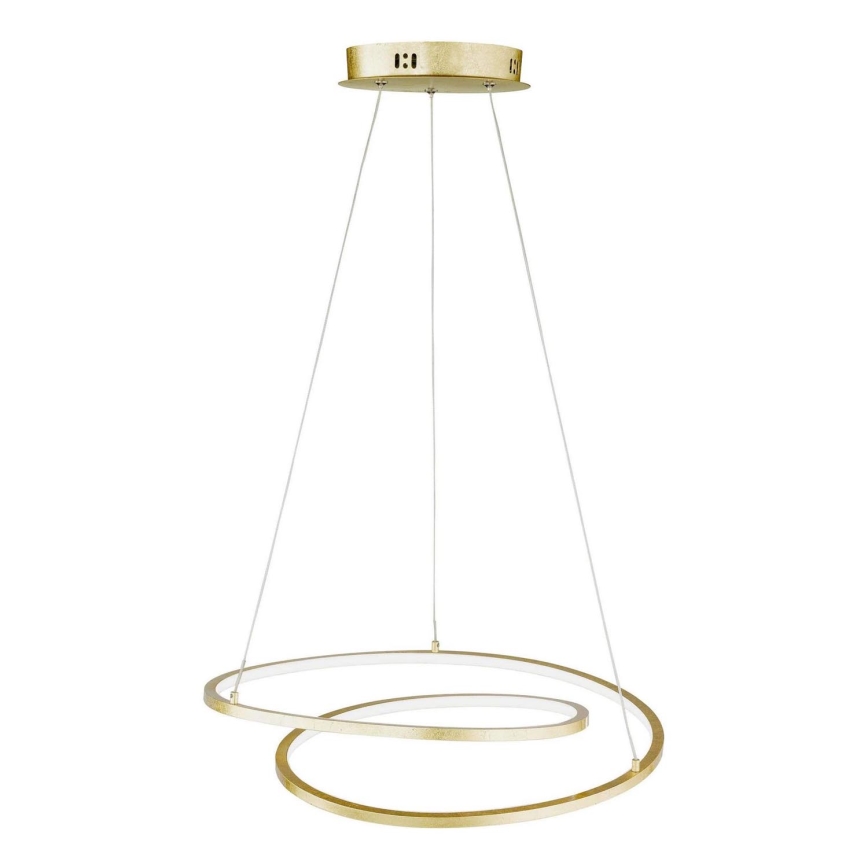 Wofi 6395.01.15.7000 - LED ljusreglerad ljuskrona på textilsladd LORIS LED/23W/230V