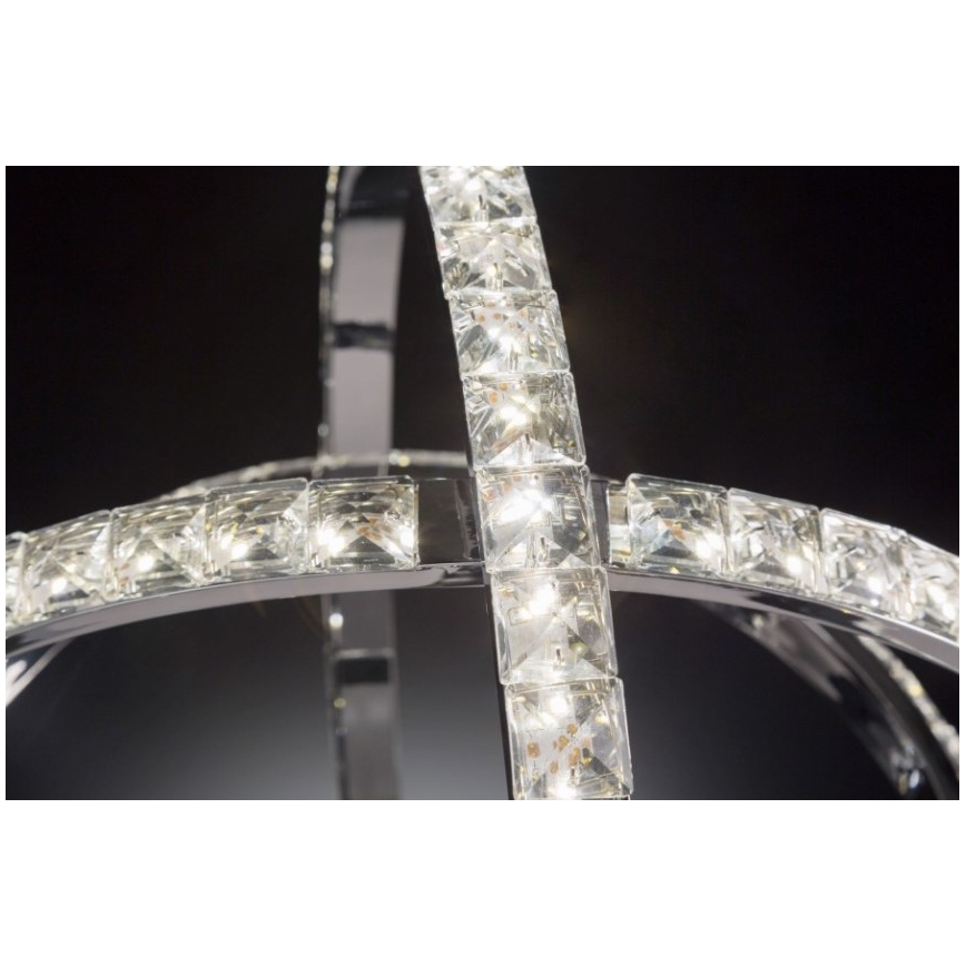 Wofi 6423.03.01.9100 - LED ljusreglerad Ljuskrona med upphängningsrem  HARLEY LED/25W/230V
