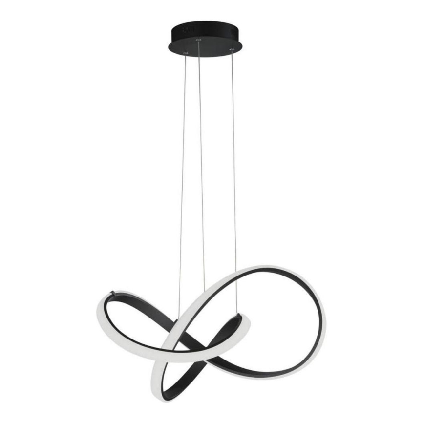 Wofi 70074G - LED ljusreglerad ljuskrona på textilsladd AMBIENTE LED/44W/230V