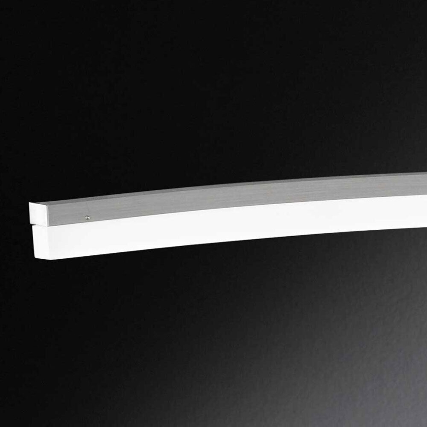 Wofi 7230.01.64.6000 - LED ljusreglerad ljuskrona på textilsladd FERROL LED/28W/230V