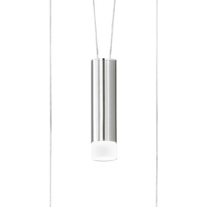 Wofi 7263.04.54.6000 - LED ljusreglerad ljuskrona på textilsladd JETTE 2xLED/7,5W/230V + 2xLED/1W