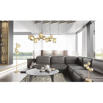 Wofi 8014.04.14.9000 - LED bordslampa VILLA 4xG9/3W/230V gyllene