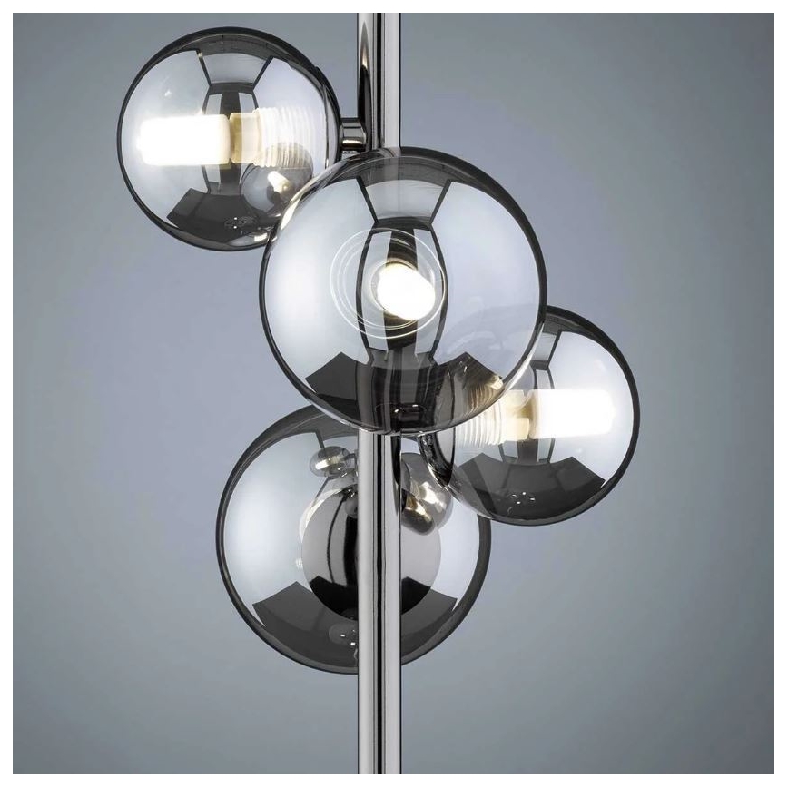 Wofi 8014.04.24.9000 - LED bordslampa VILLA 4xG9/3W/230V svart