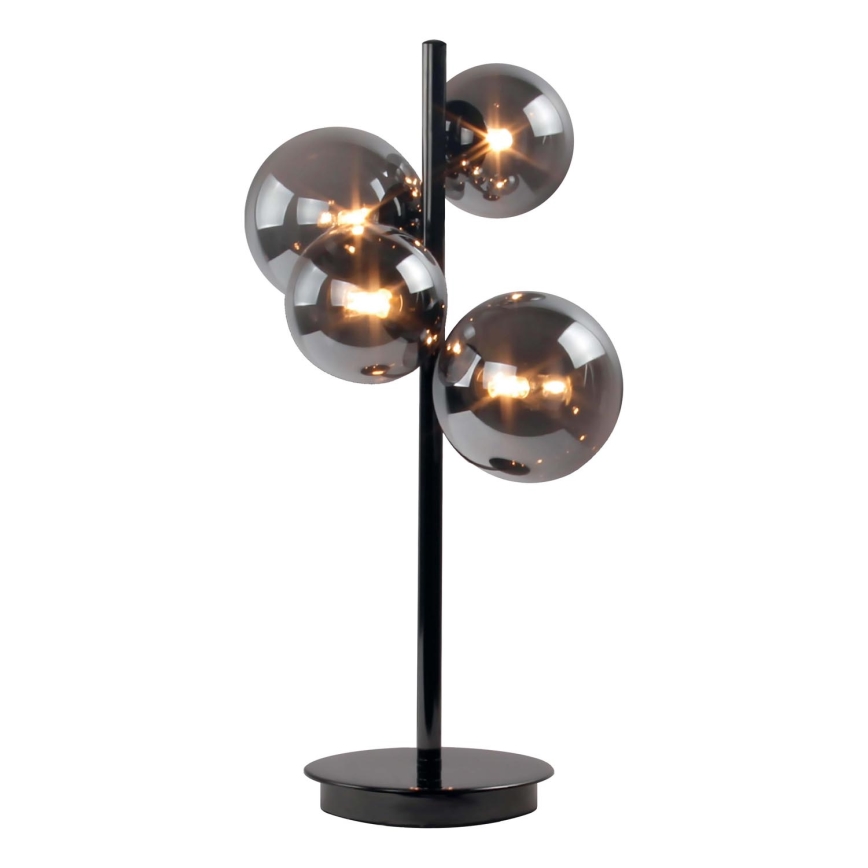 Wofi 8014.04.24.9000 - LED bordslampa VILLA 4xG9/3W/230V svart