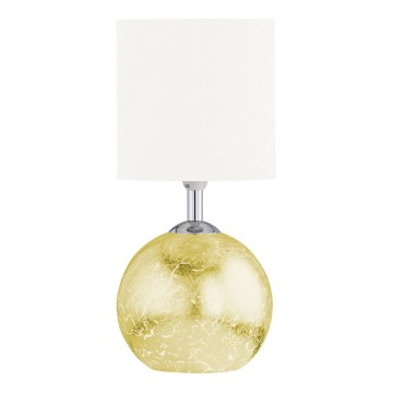 Wofi 8149.02.13.6012 - Bordslampa CARMEN 1xE14/40W/230V + 1xG9/10W gyllene