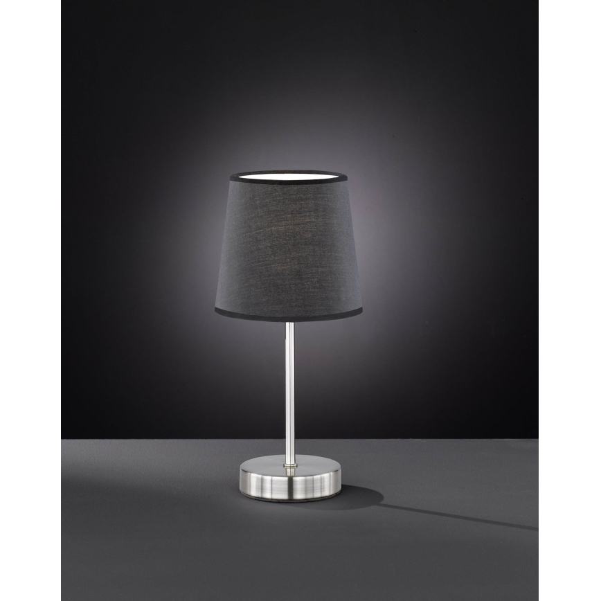 Wofi 8324.01.10.0000 - Bordslampa CESENA 1xE14/42W/230V svart