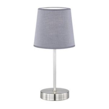 Wofi 8324.01.50.0000 - Bordslampa CESENA 1xE14/42W/230V grå