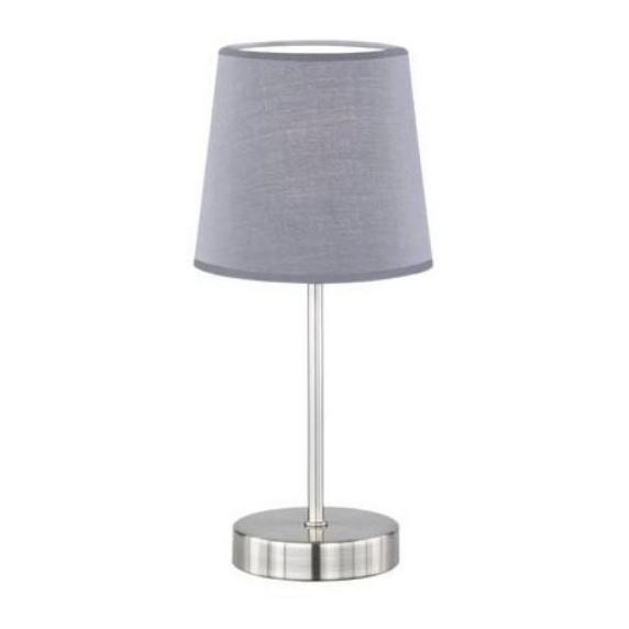 Wofi 8324.01.50.0000 - Bordslampa CESENA 1xE14/42W/230V grå