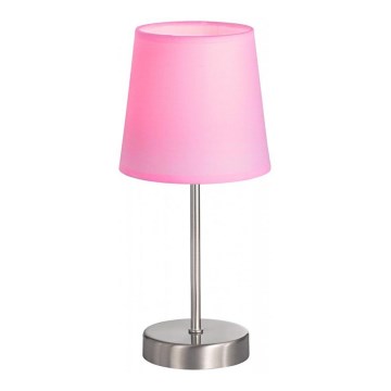 Wofi 832401949000 - Bordslampa CESENA 1xE14/42W/230V rosa