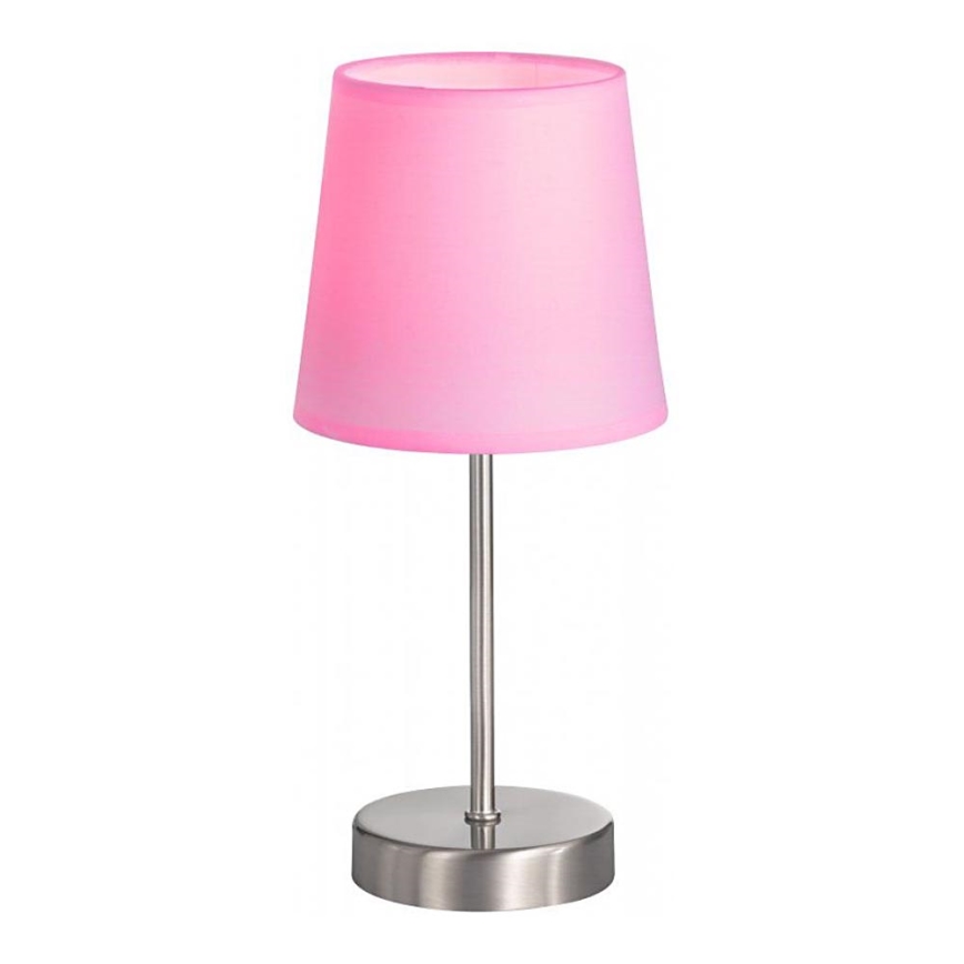 Wofi 832401949000 - Bordslampa CESENA 1xE14/42W/230V rosa