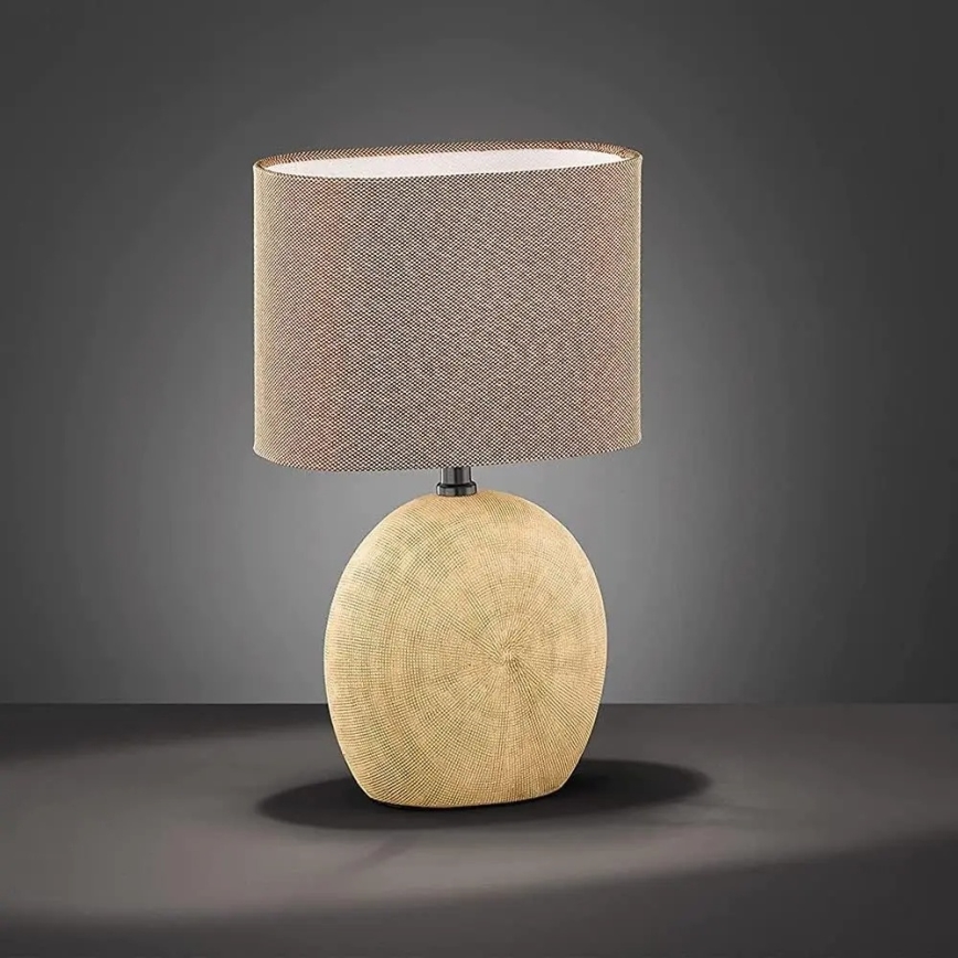 Wofi 845601236000 - Bordslampa CARMEN 1xE14/40W/230V beige