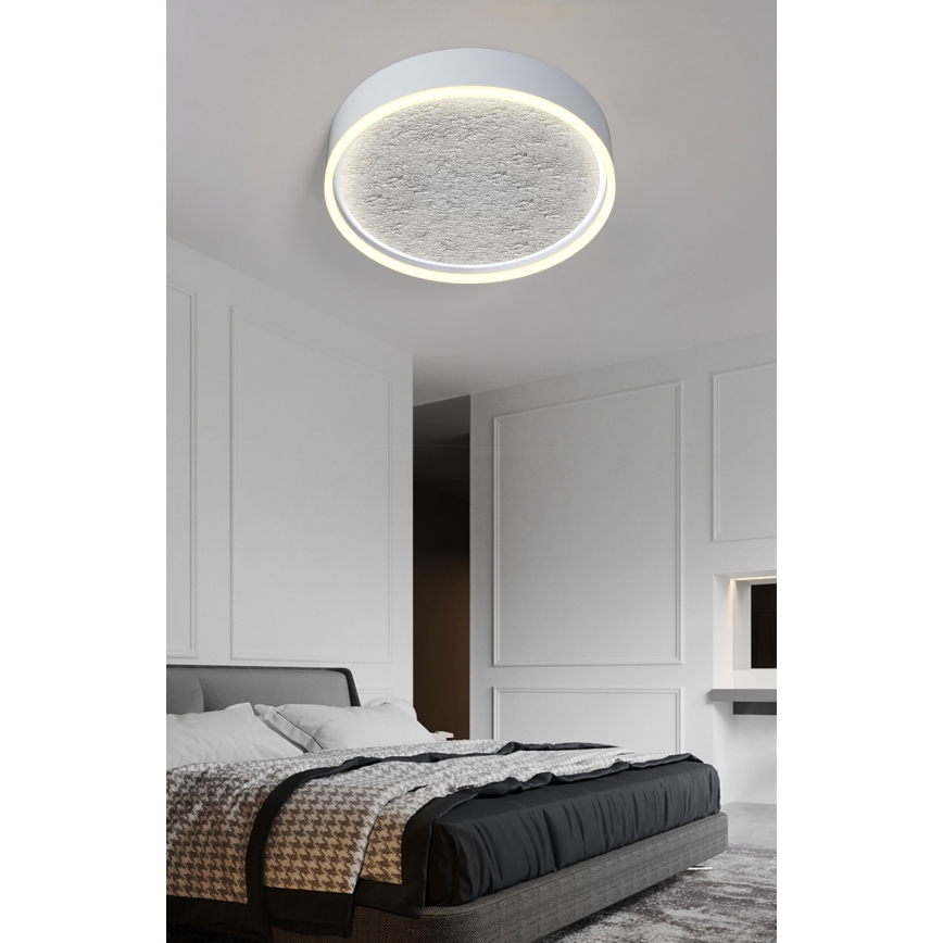 Wofi 9002-103M - LED Dimbar taklampa BORDEAUX LED/37W/230V silver