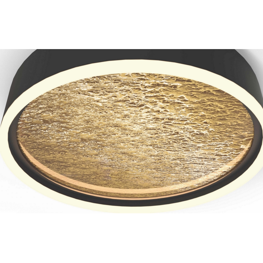 Wofi 9002-104L - LED Dimbar taklampa BORDEAUX LED/60W/230V svart/guld