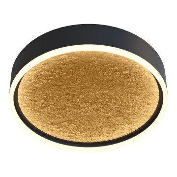 Wofi 9002-104M - LED dimbar taklampa BORDEAUX LED/37W/230V svart/guld