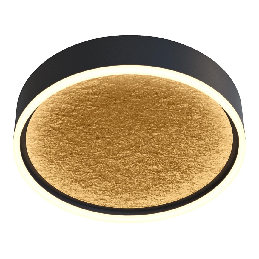 Wofi 9002-104M - LED dimbar taklampa BORDEAUX LED/37W/230V svart/guld