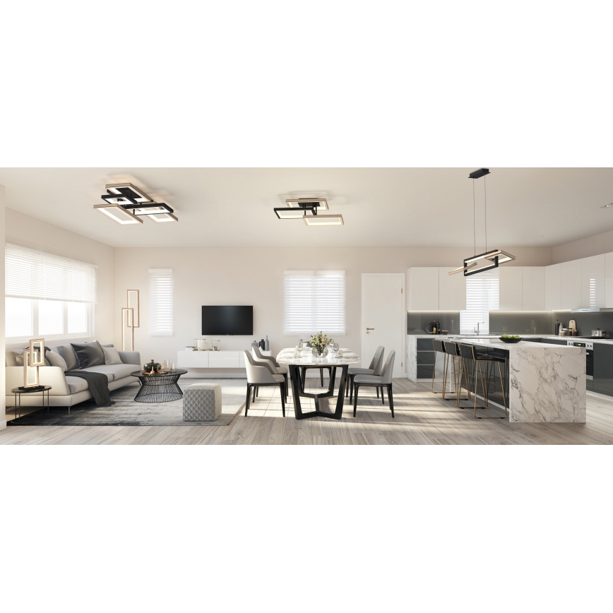 Wofi 9022-306S - LED Dimbar taklampa MATERA LED/40W/230V