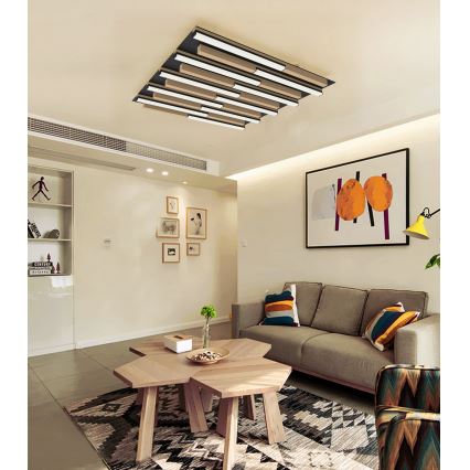 Wofi 9031-1006 - LED Dimbar taklampa PALERMO LED/40W/230V gummiträd