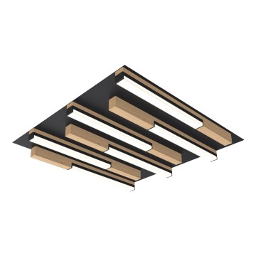 Wofi 9031-606 - LED Dimbart takarmatur PALERMO LED/26W/230V gummiträd