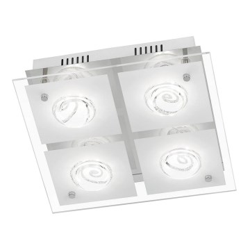 Wofi 9105.04.01.6300 - LED taklampa TYRA 4xLED/4W/230V