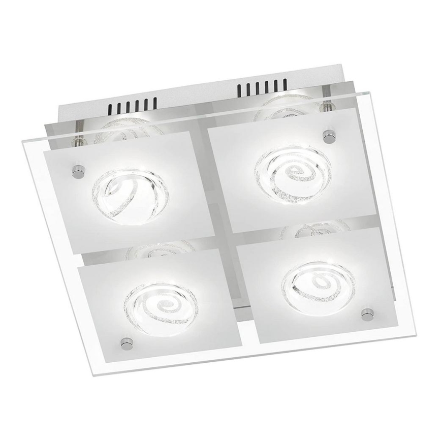 Wofi 9105.04.01.6300 - LED taklampa TYRA 4xLED/4W/230V