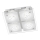 Wofi 9105.04.01.6300 - LED taklampa TYRA 4xLED/4W/230V