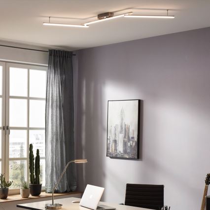 Wofi 9163.03.01.0000 - LED fäst ljuskrona CLAY 3xLED/10W/230V