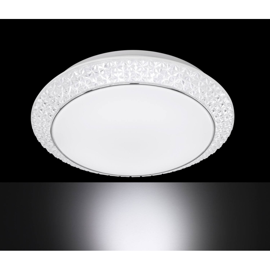Wofi 9246.01.06.6410 - LED Dimbar Takbelysning VELDEN LED/18W/230V
