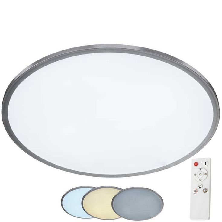 Wofi 9457.01.70.9600 - LED Dimbar taklampa LINOX LED/34W/230V 3000-6000K + fjärrkontroll