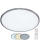 Wofi 9457.01.70.9600 - LED Dimbar taklampa LINOX LED/34W/230V 3000-6000K + fjärrkontroll