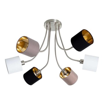 Wofi 9609.06.10.9000 - Pendelkrona CHARME 6xE14/40W/230V