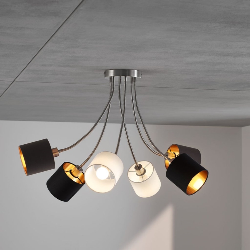 Wofi 9609.06.10.9000 - Pendelkrona CHARME 6xE14/40W/230V