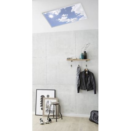 Wofi 9693.01.70.6200 - LED Dimbar taklampa LIV LED/44W/230V 2800-5500K + fjärrkontroll
