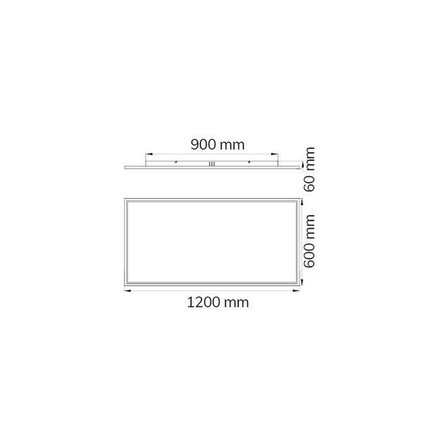 Wofi 9694.01.70.7120 - LED Dimbar taklampa MILO LED/52W/230V 2700-6000K + fjärrkontroll