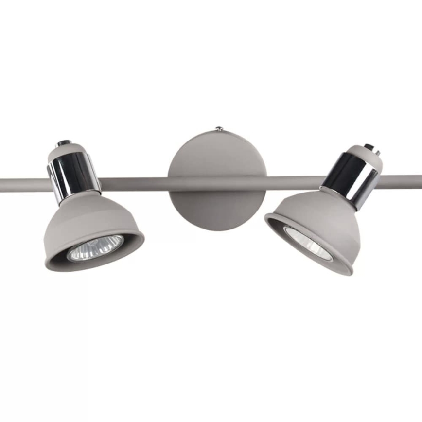 Wofi 984104509000 - Spotlight ISABEL 4xGU10/28W/230V grå