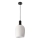 WOLKEN hängande lampa 1xE27/40W/230V vit/svart