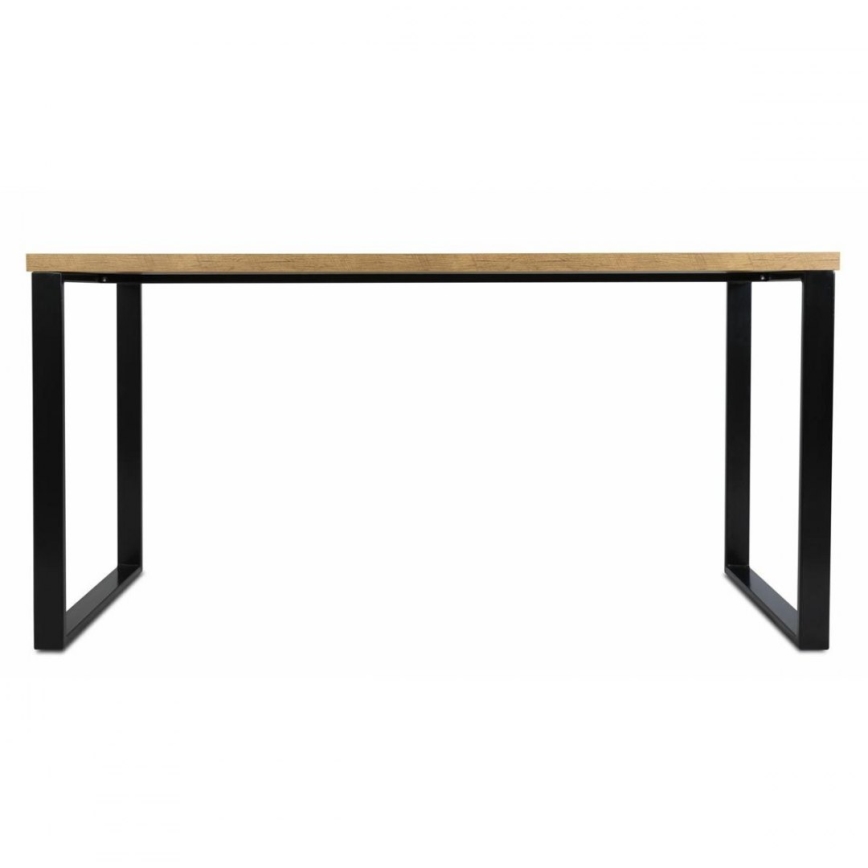 Work table BLAT 160x60 cm svart/brun