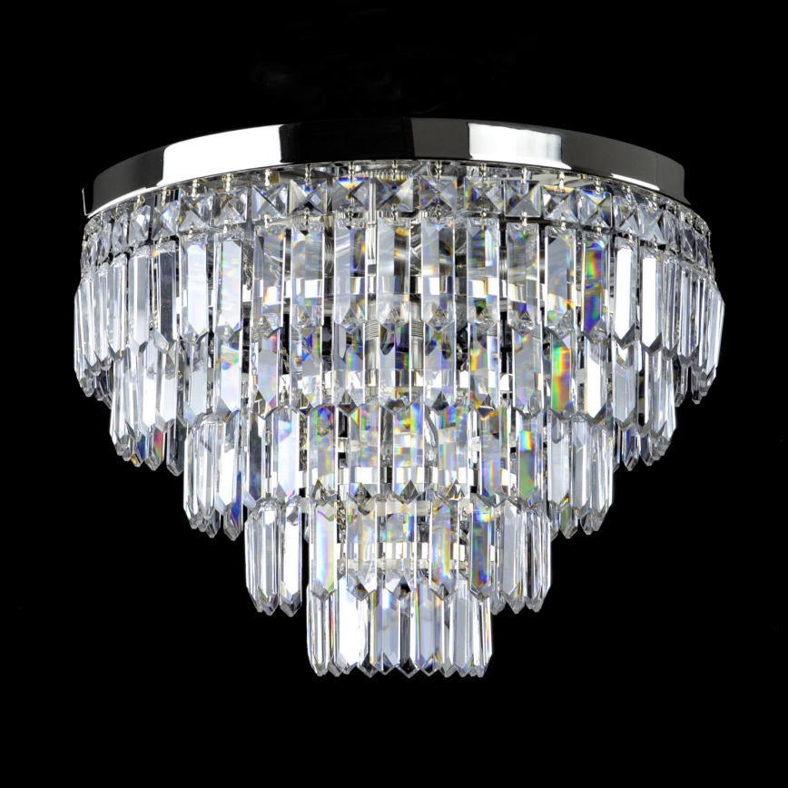 Wranovsky JWZ024060301 - fast Kristallkrona 5xE14/40W/230V + 1xE27/40W