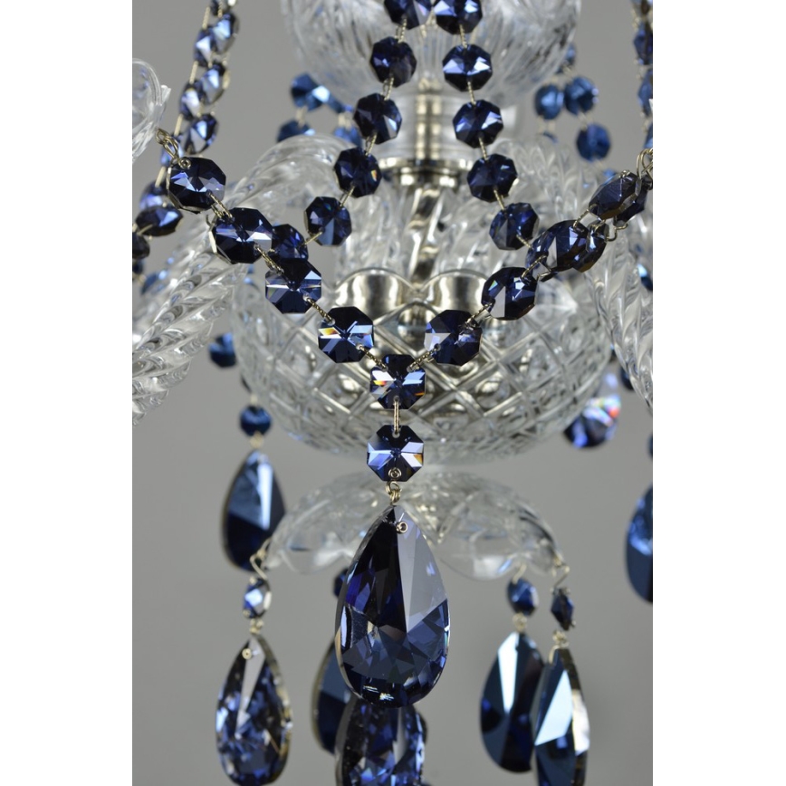 Wranovsky JWZ102052101 - Kristallkrona med kedja DE LUXE 5xE14/40W/230V