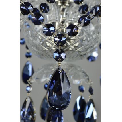 Wranovsky JWZ102052101 - Kristallkrona med kedja DE LUXE 5xE14/40W/230V