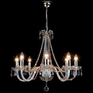 Wranovsky JWZ117082101 - Kristallkrona med kedja BONTON 8xE14/40W/230V