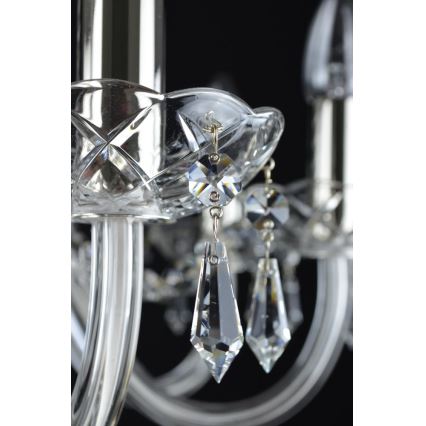 Wranovsky JWZ117082101 - Kristallkrona med kedja BONTON 8xE14/40W/230V