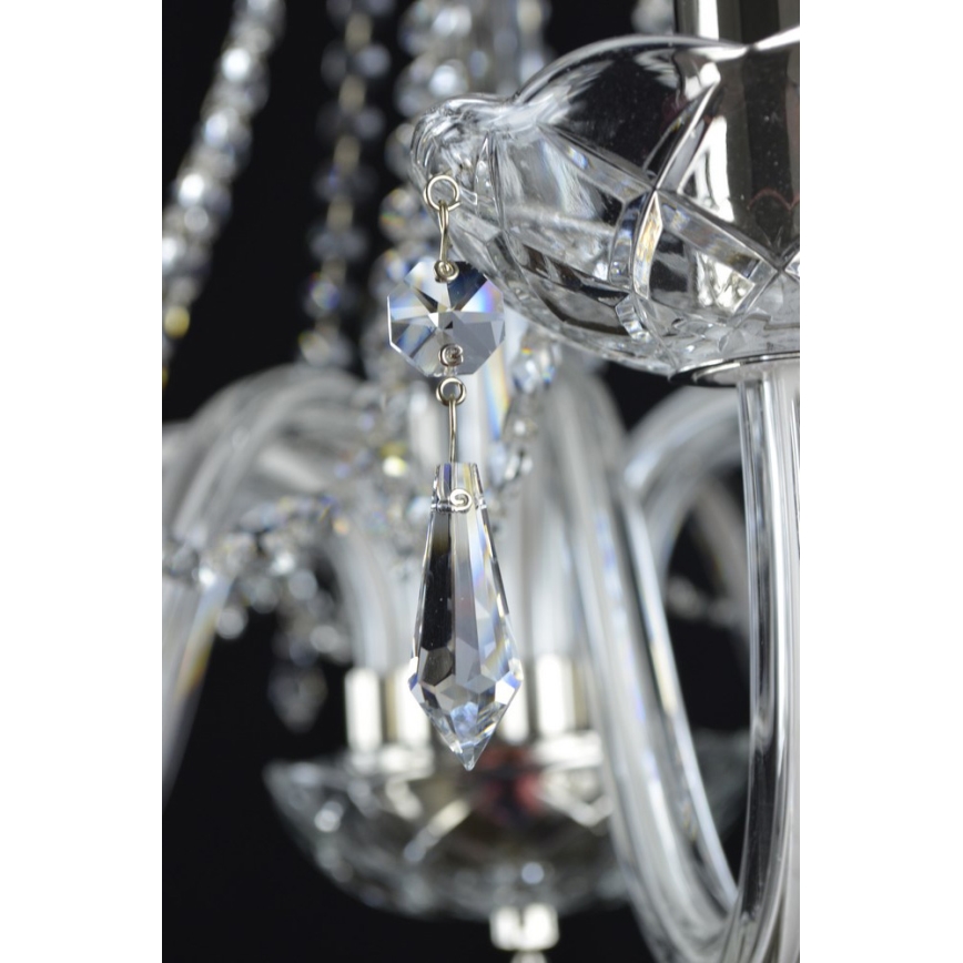 Wranovsky JWZ117082101 - Kristallkrona med kedja BONTON 8xE14/40W/230V