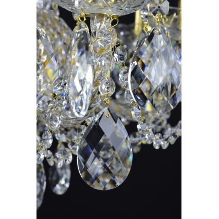 Wranovsky JWZ125122230 - Kristallkrona med kedja MARIERA 12xE14/40W/230V
